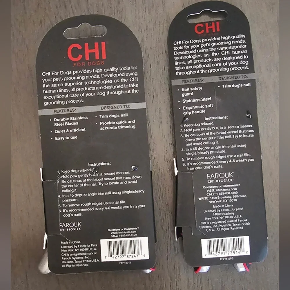 Chi Dog Grooming Bundle of 8